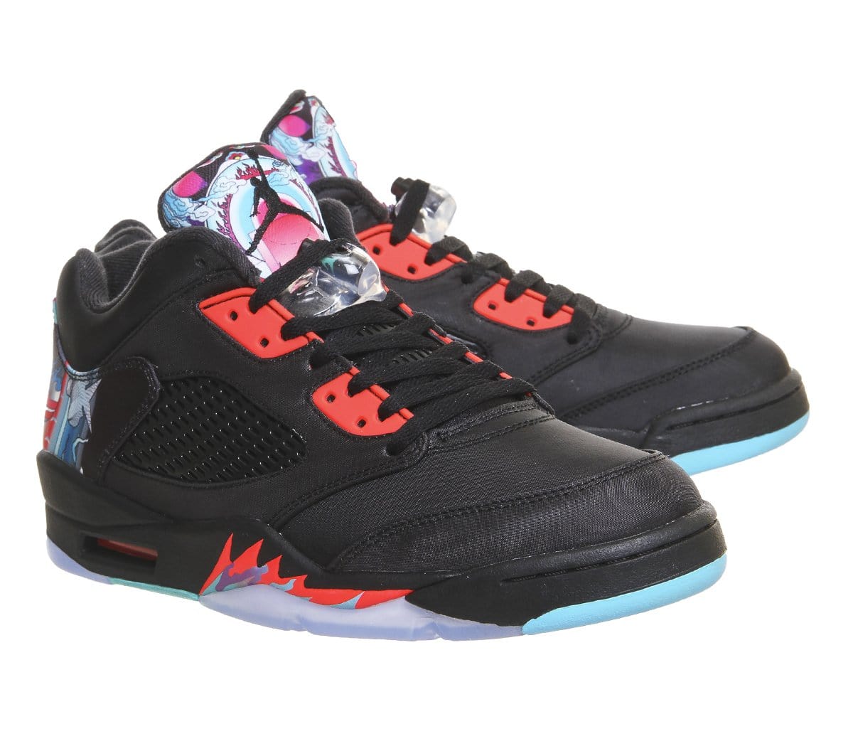 Air Jordan 5 Retro Low Black Crimson 'CNY'