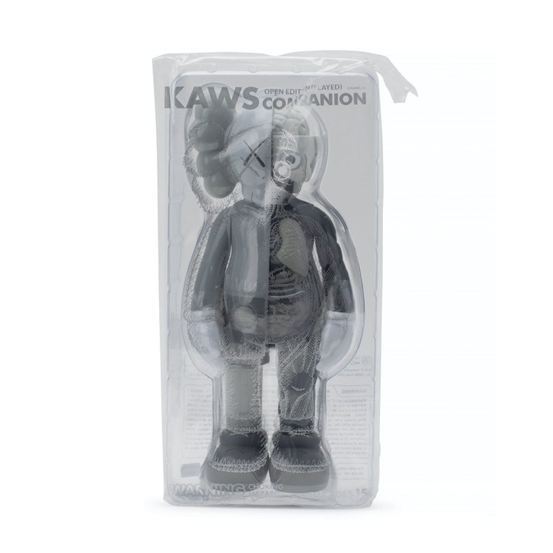 KAWS Companion Flayed Open Edition Vinyl Figure 'Grey'