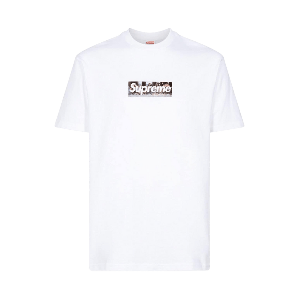 Supreme Milan Box Logo Tee 'White' — Kick Game