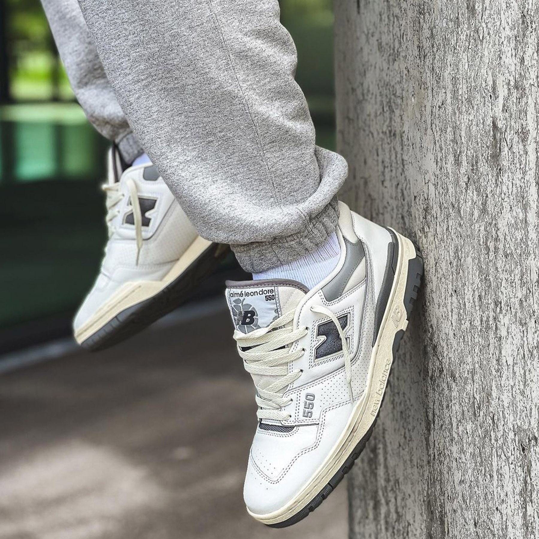 new balance 550 neutral grey