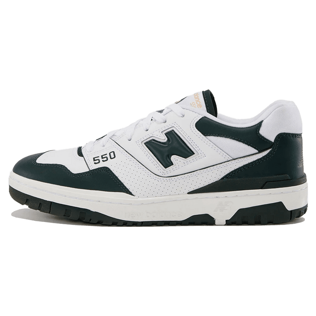 New Balance 550 White Nightwatch Green