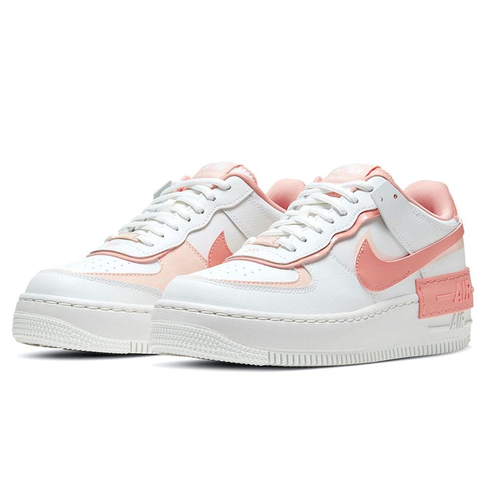 wmns air force 1 shadow white pink