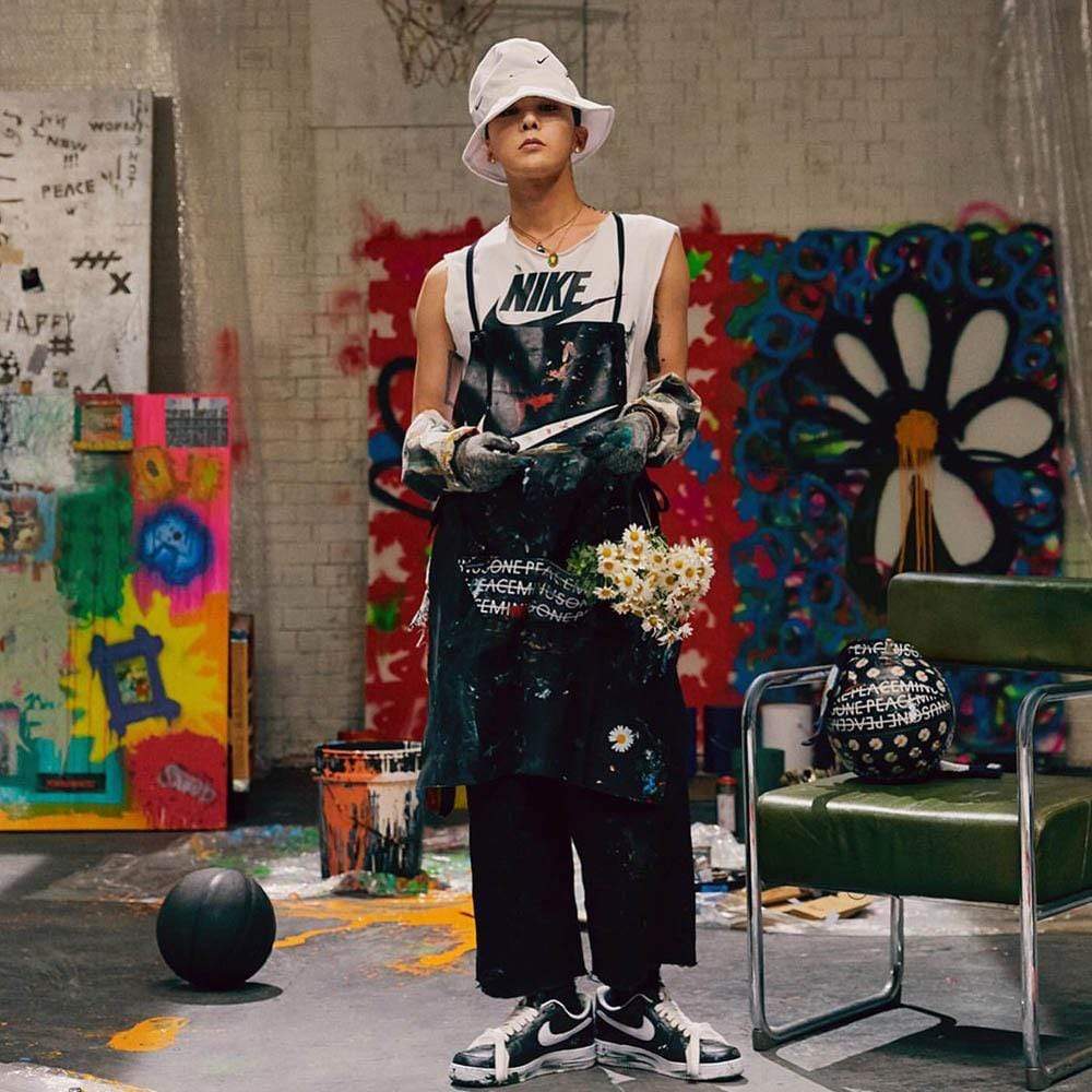 G Dragon X Nike Air Force 1 07 Para Noise Soothe Game
