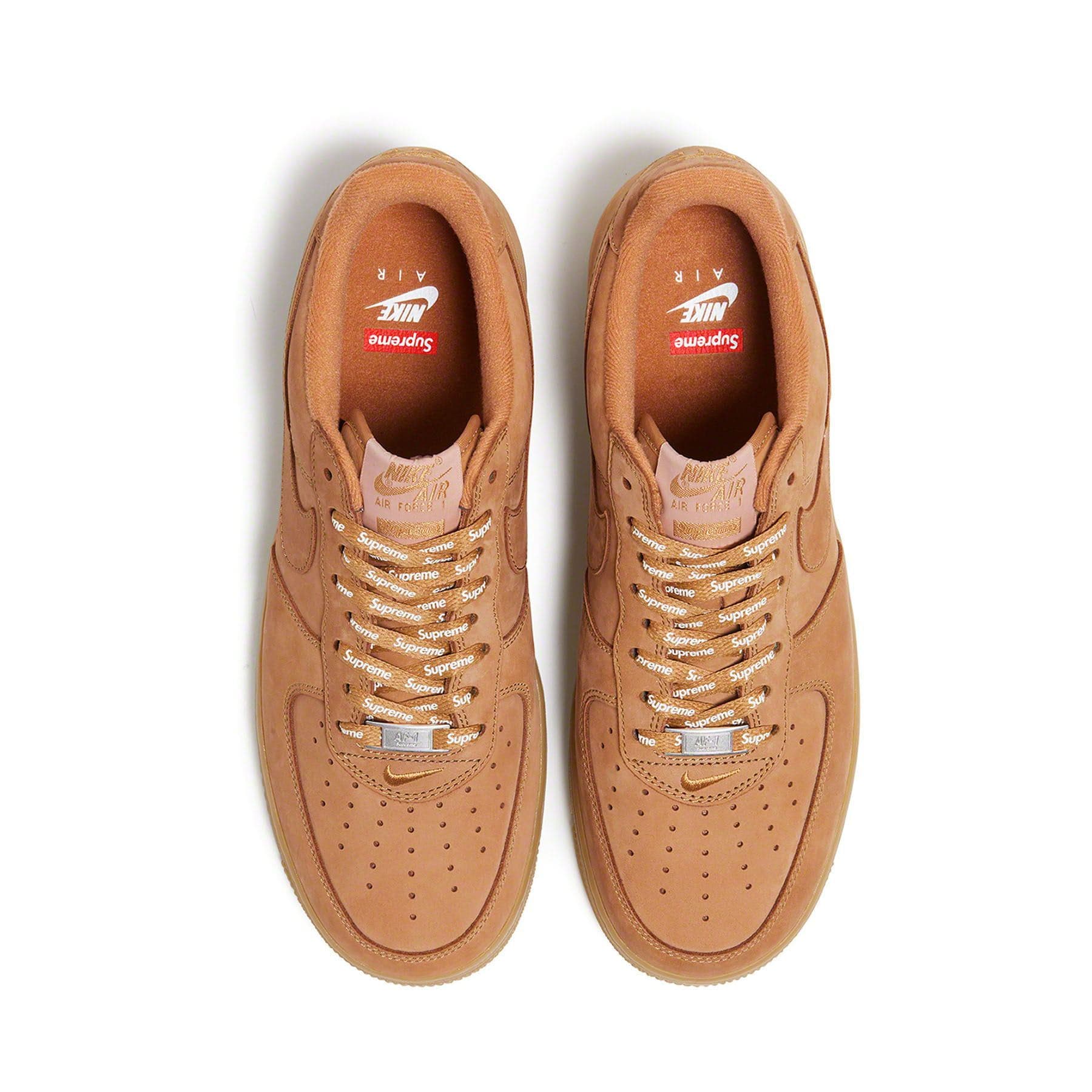 Supreme Nike Air Force 1 wheat 26cm AF1 | angeloawards.com