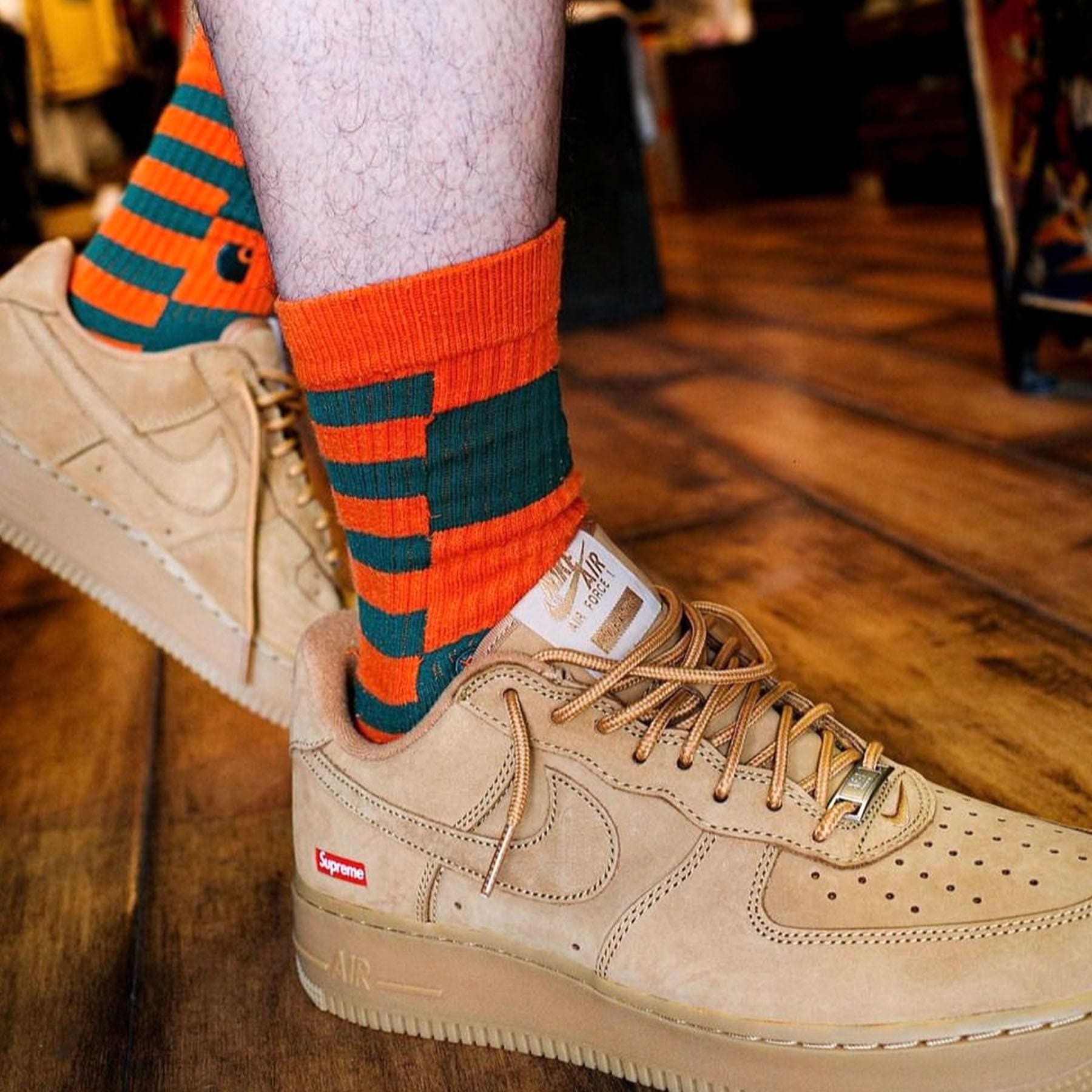 Supreme Nike Air Force 1 Low Wheat 28新品未使用未試着付属品 ...