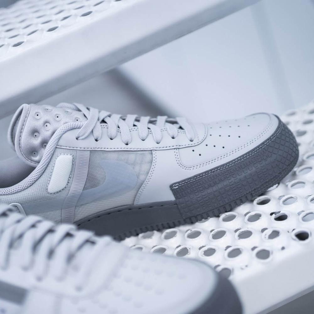 nike air force 1 type 2 grey fog