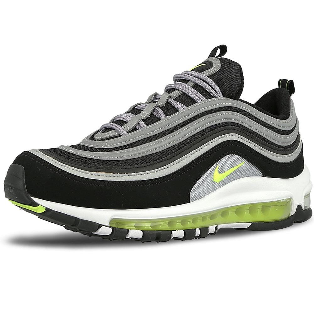 black and neon air max 97