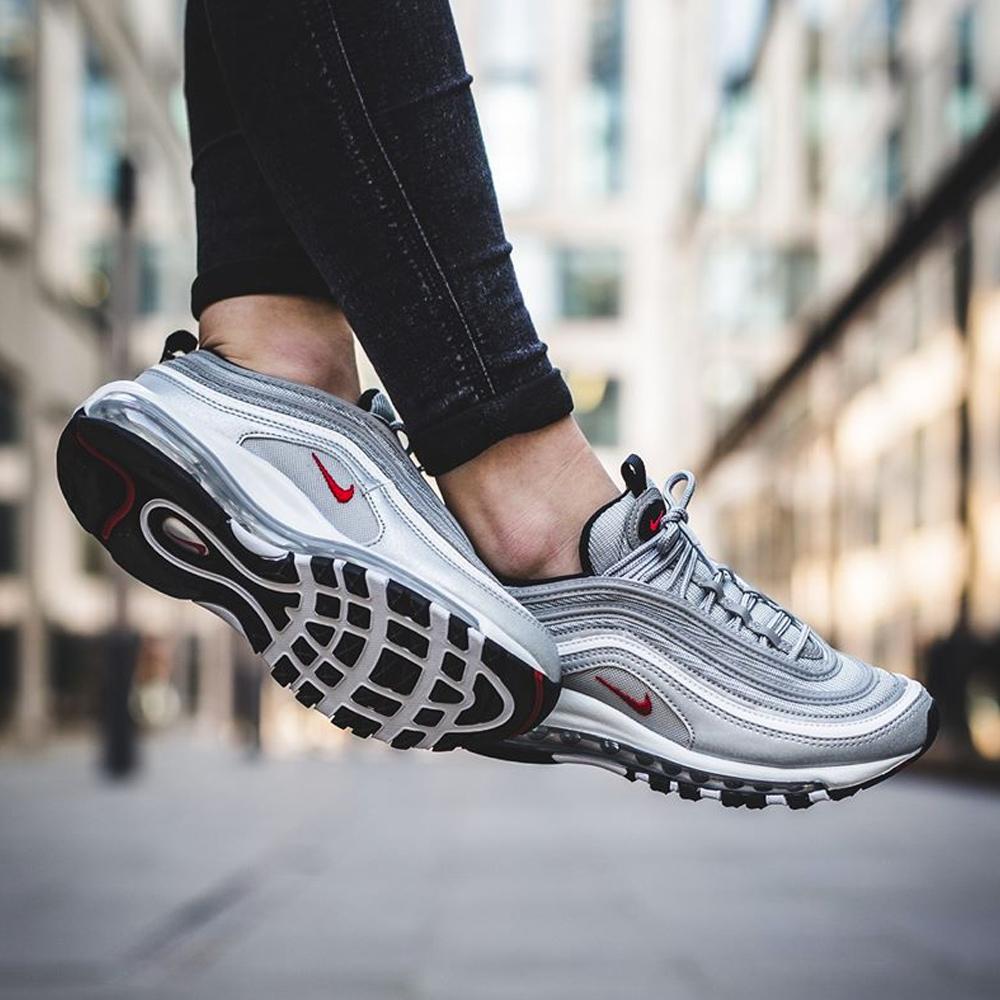 Nike Air Max 97 Gs Qs Silver Bullet Kick Game