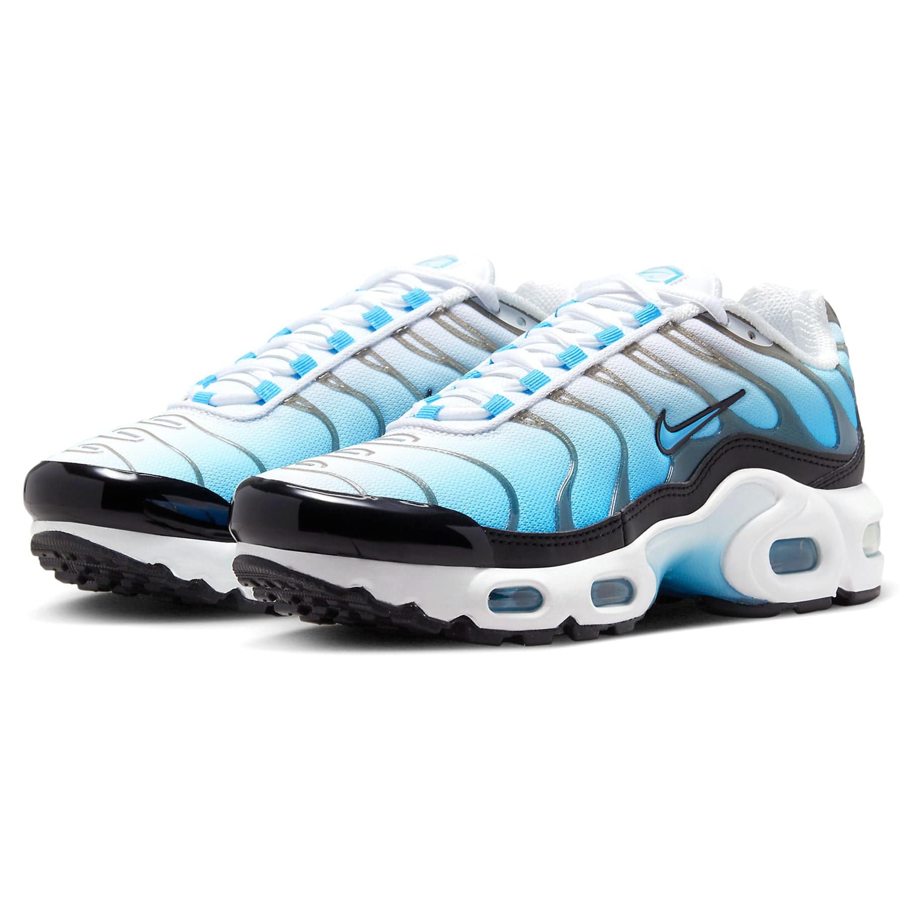 blue and pink nike air max plus