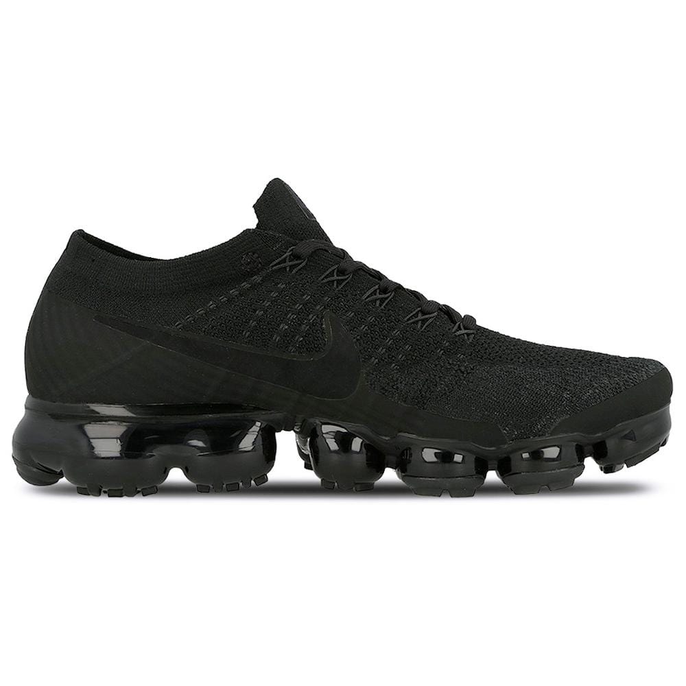 nike air vapormax flyknit triple black 2.0