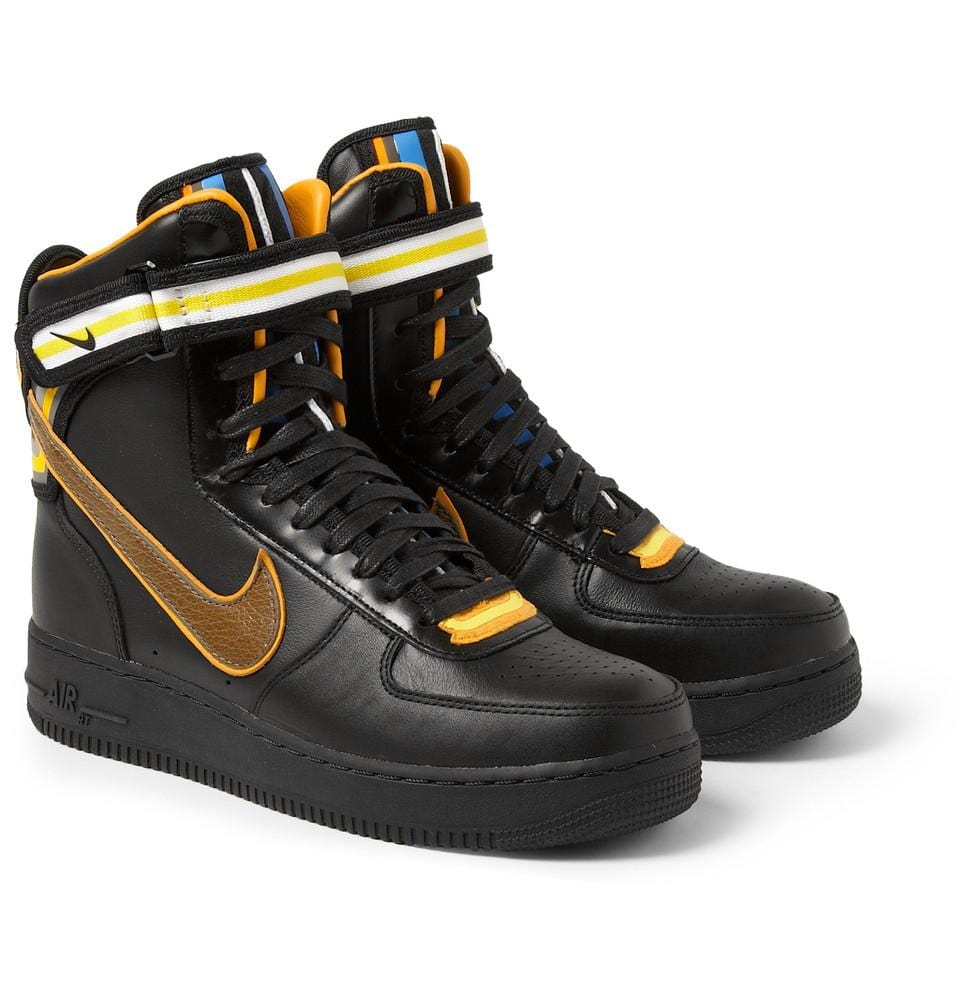 nike riccardo tisci air force 1 leather high top sneakers