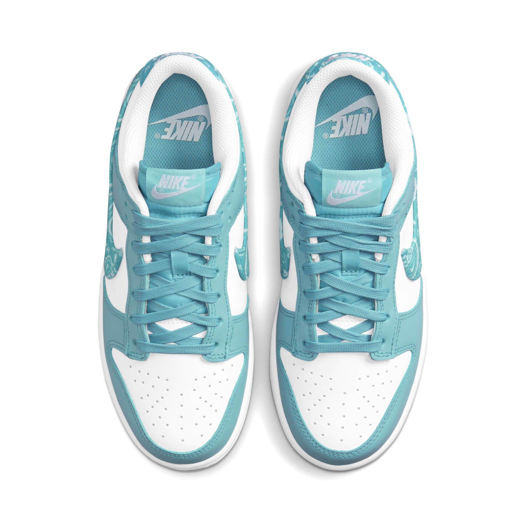 nike dunk paisley blue