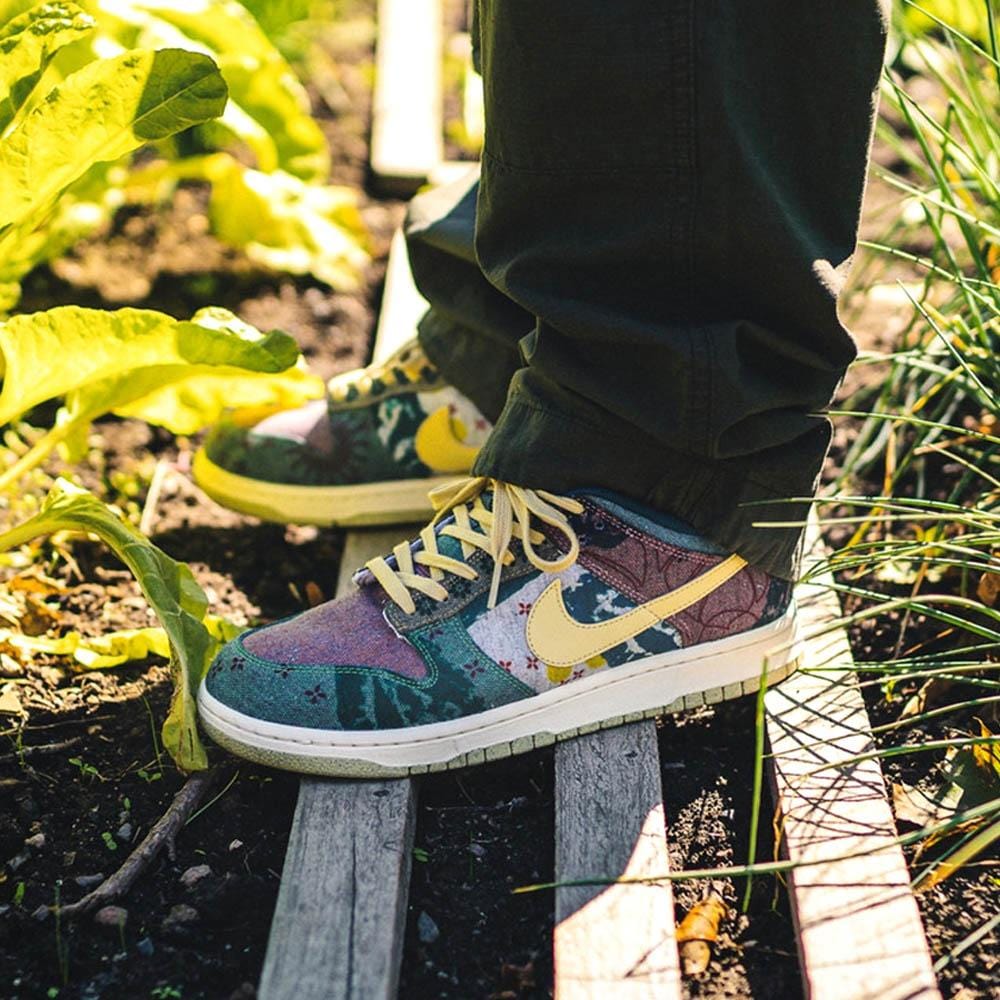 community green dunk low