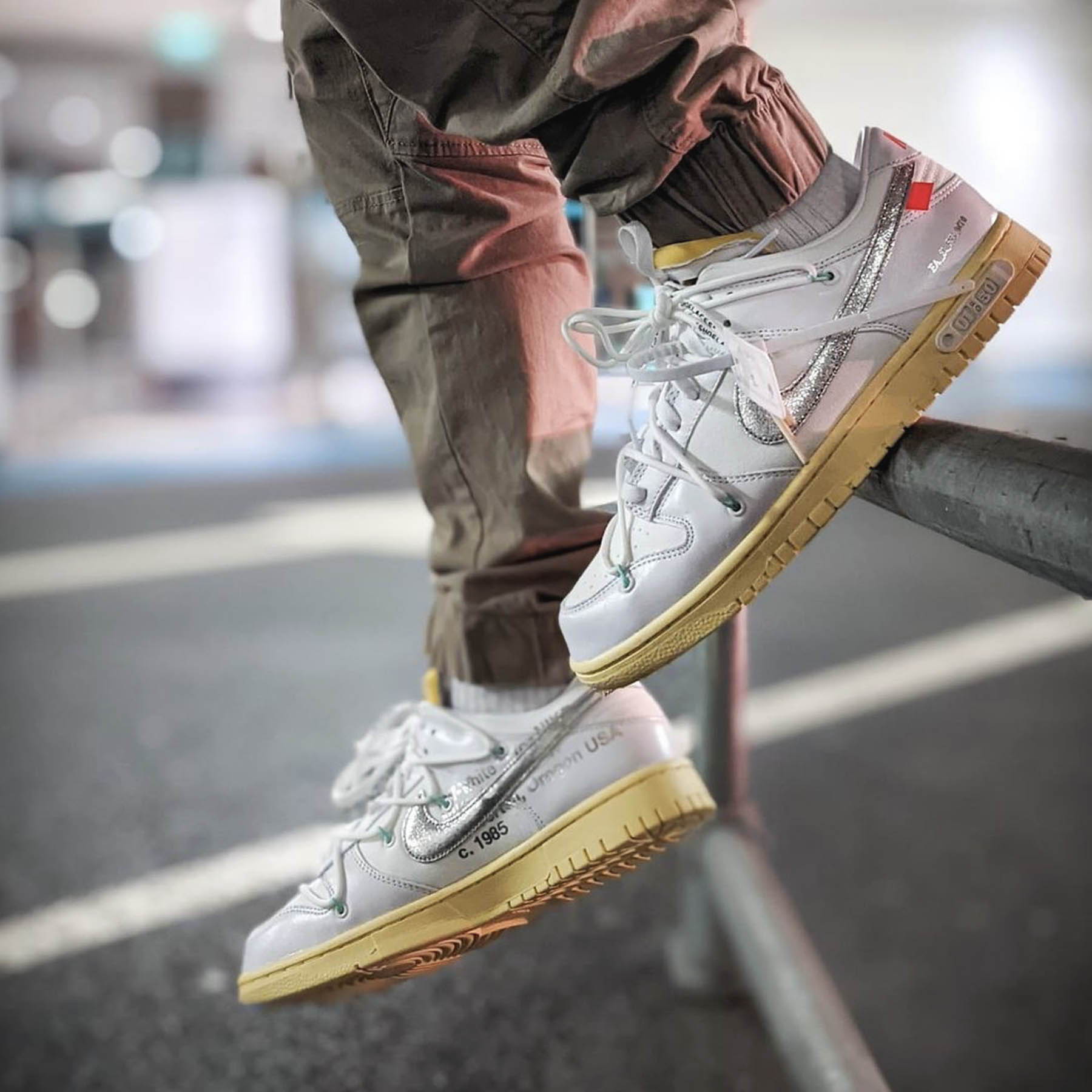 取寄品 50 【⭐️新品未使用タグ付き⭐️】OFF-WHITE×NIKE DUNK 超大