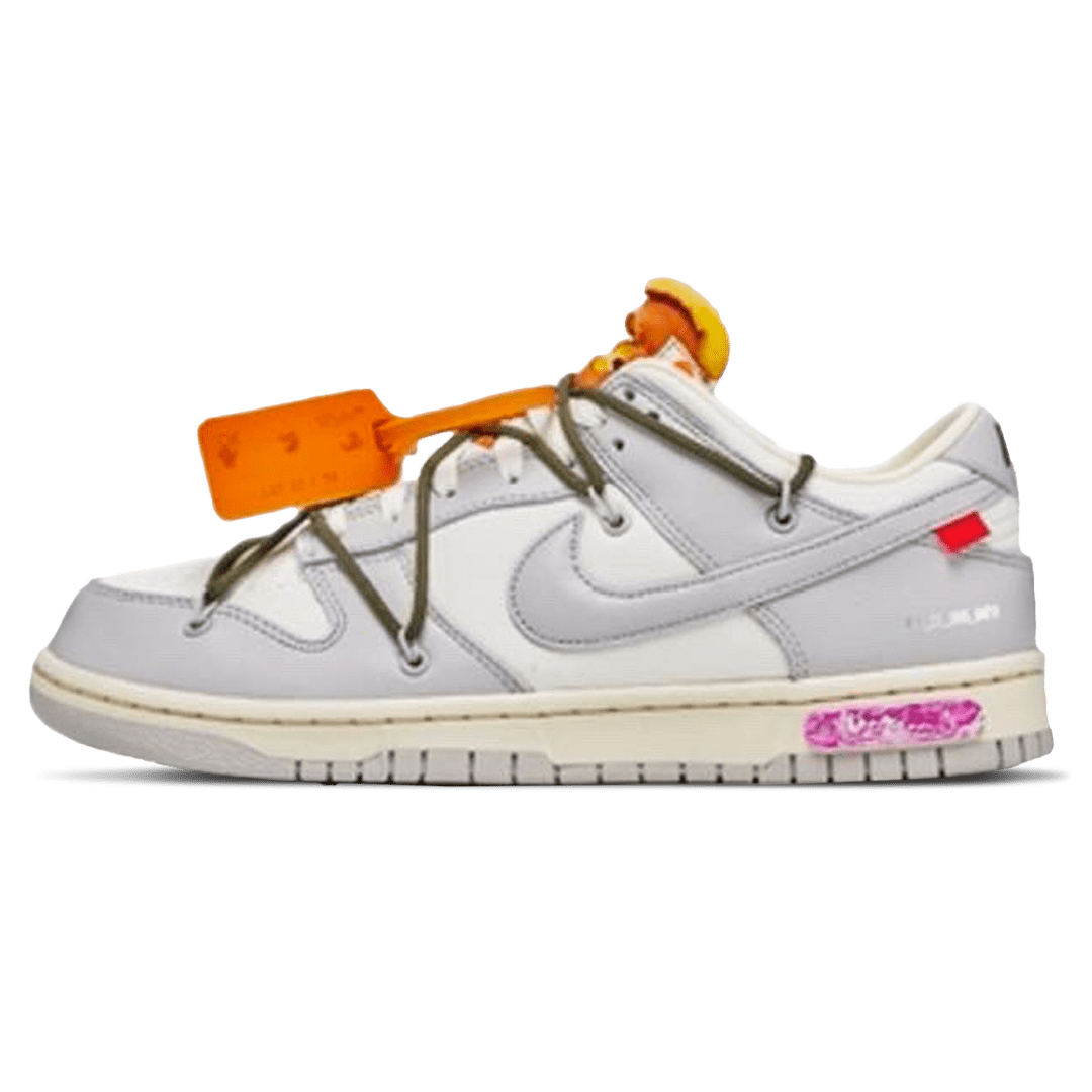 white leather nike dunks low tops
