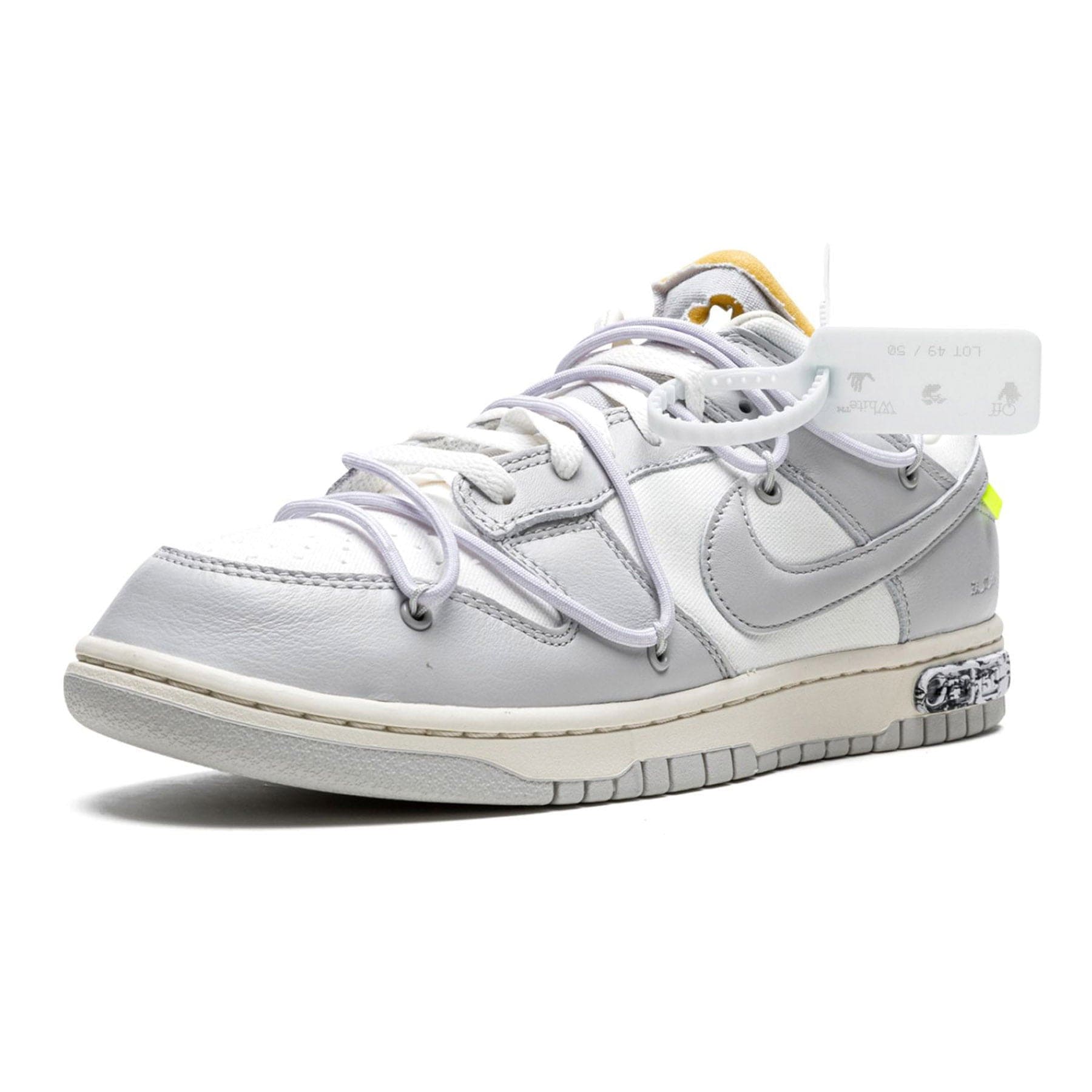 White x Nike Dunk Low 'Lot 49 of 50' — JofemarShops - Off