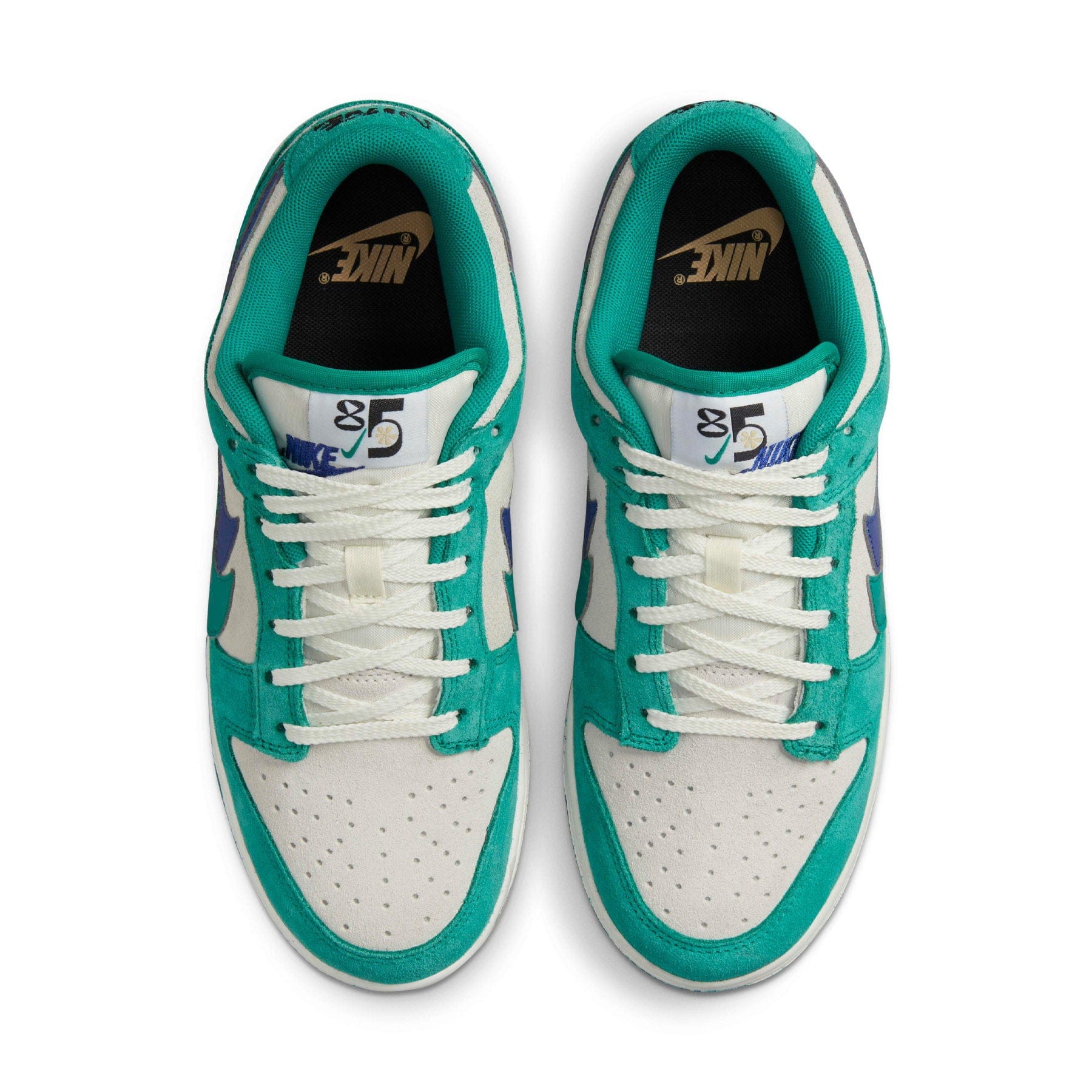 nike dunk low se green