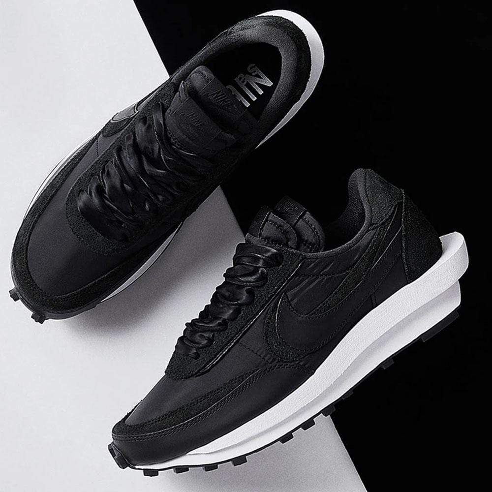 Sacai x Nike LDWaffle 'Black Nylon' – Kick Game