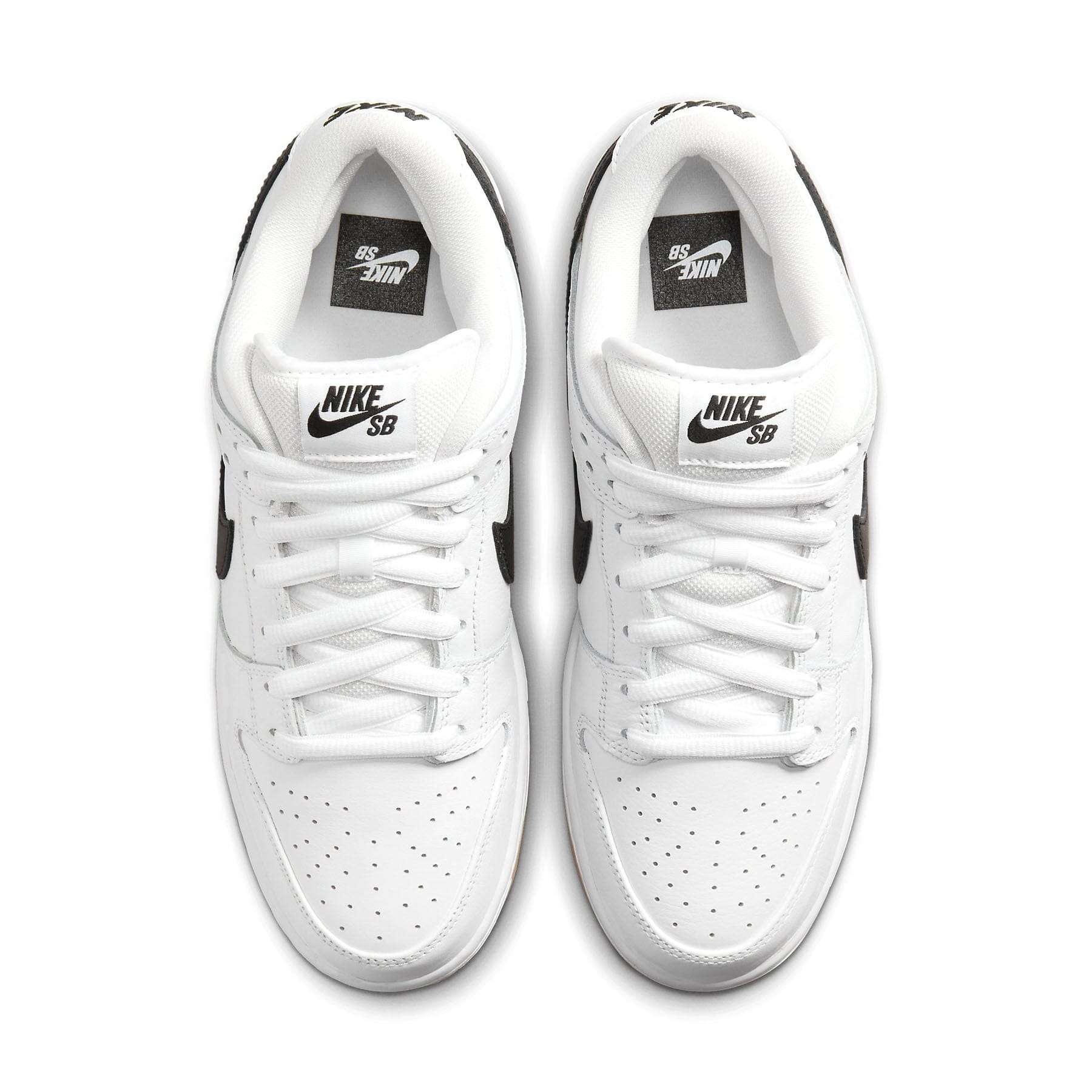 nike sb dunk low white gum