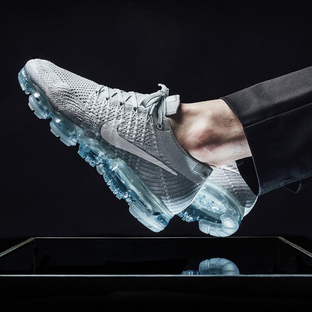 nike vapormax flyknit asphalt grey