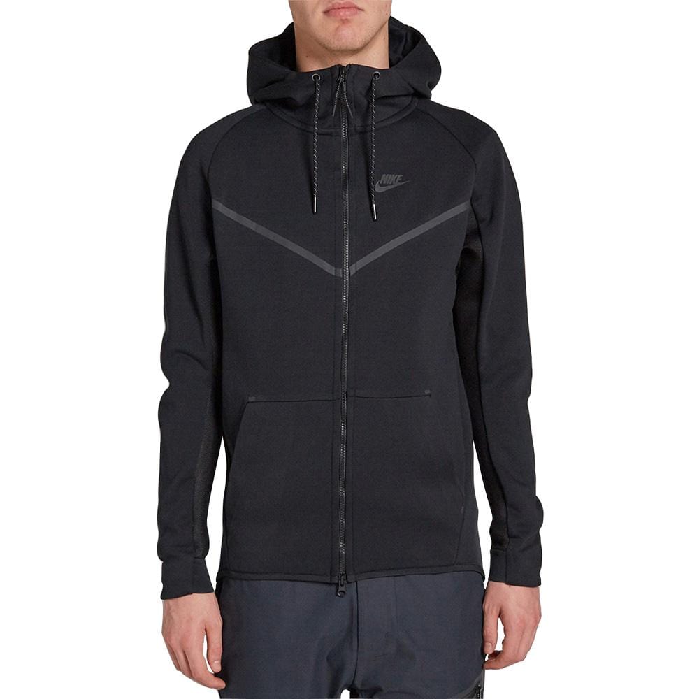 nike tech fleece windrunner black