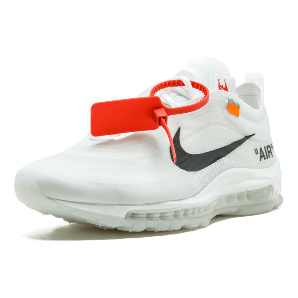 red tag on nike shoes