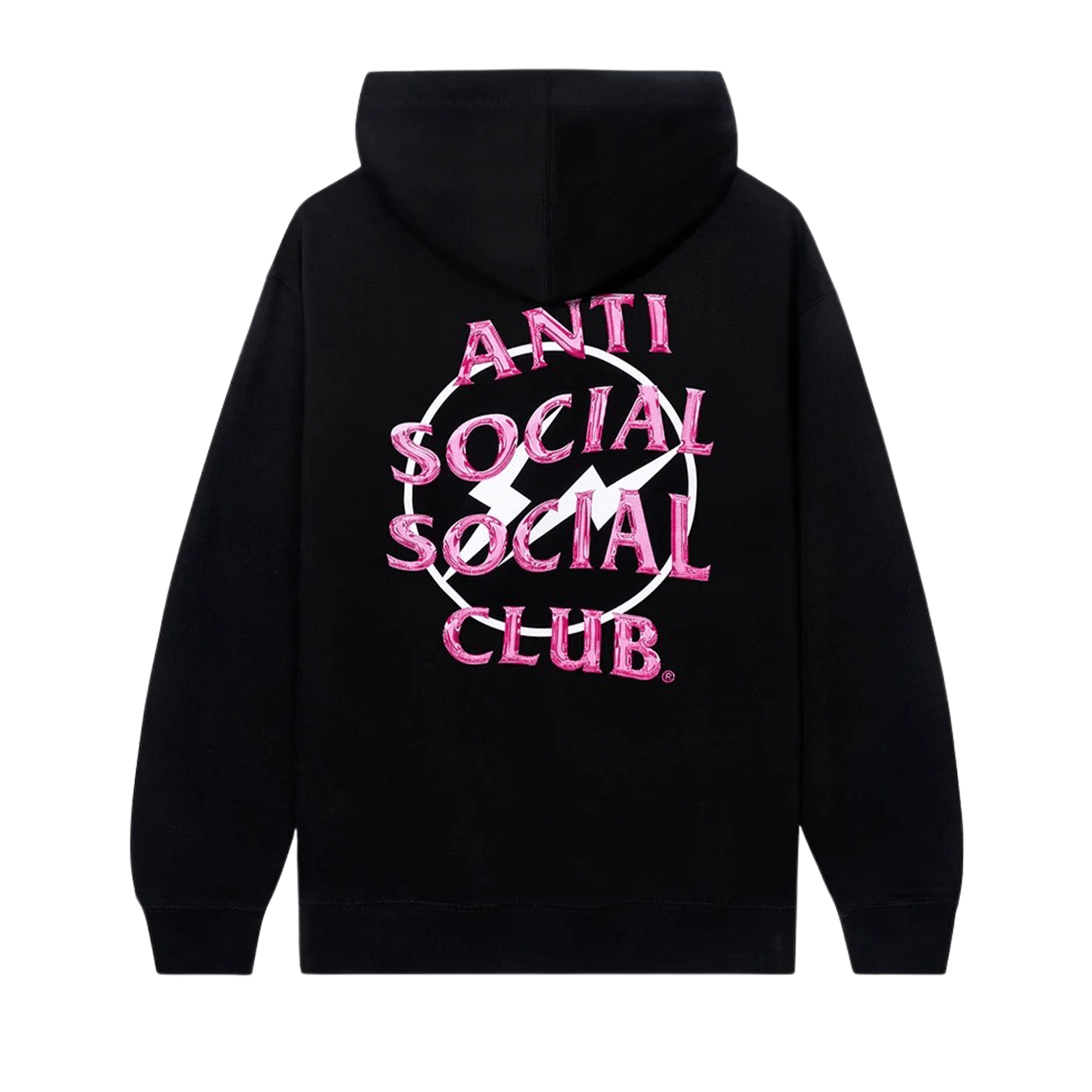 Anti Social Social Club x Fragment Precious Petals Hoodie 'Black Pink' (FW22)