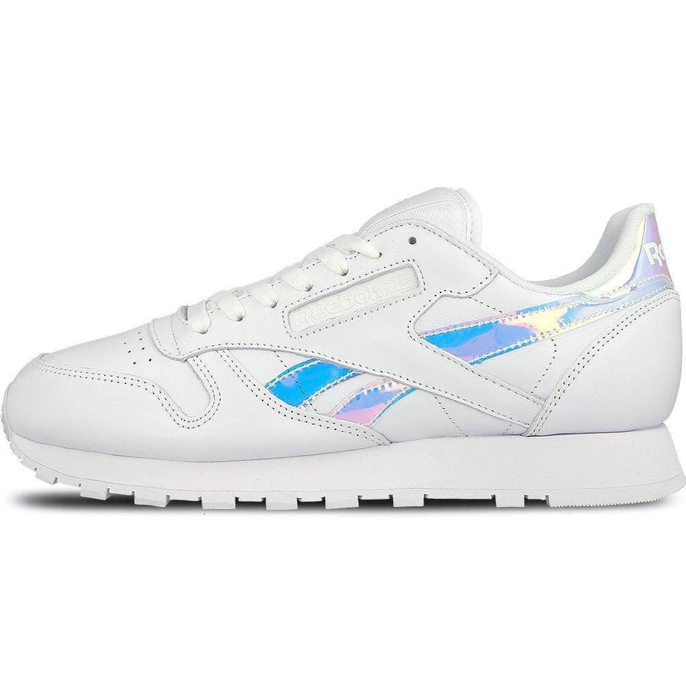 reebok classic leather iridescent womens