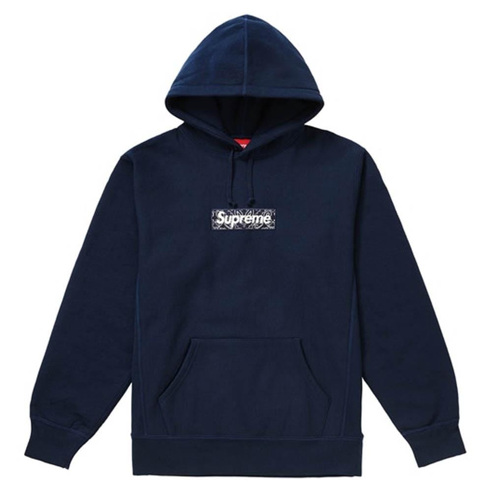 Supreme Box Logo Hooded Sweatshirt Black Men's - FW16 - US