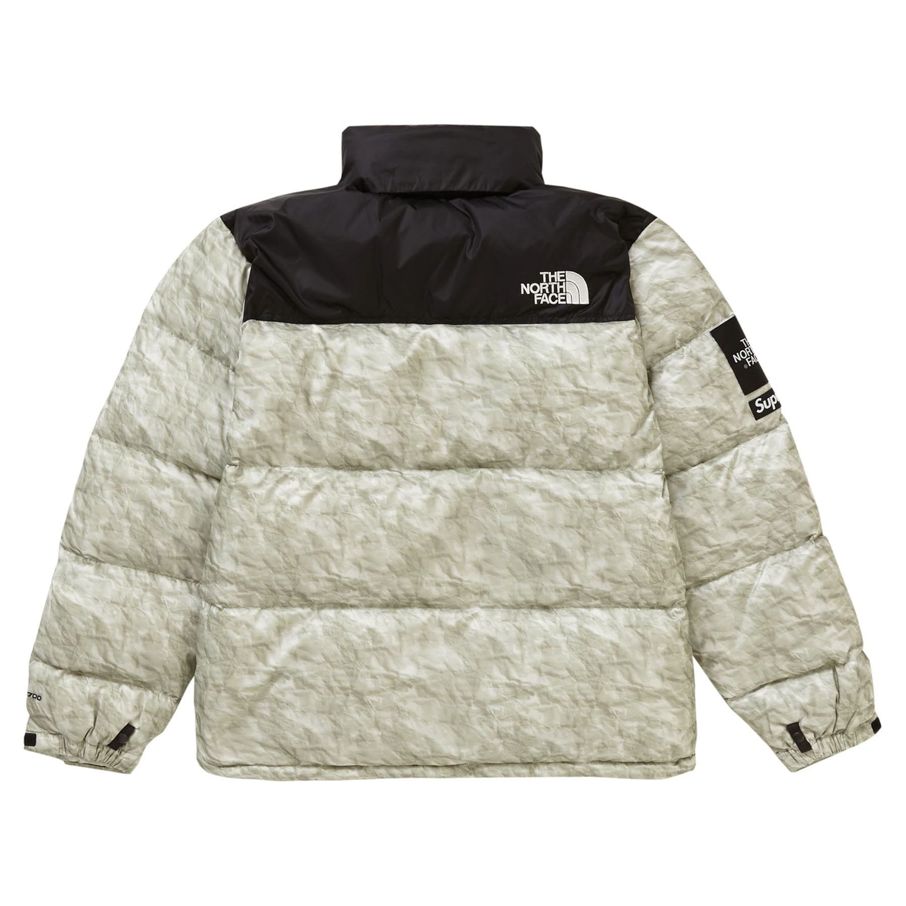 Supreme The North Face Paper Print Nuptse Jacket — Kick Game