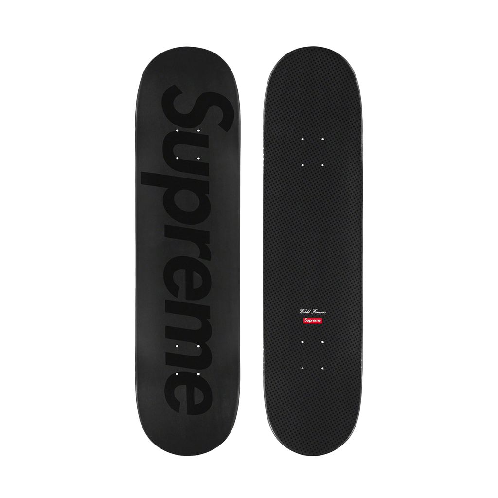 Supreme Tonal Box Logo Skateboard 'Black' — Kick Game