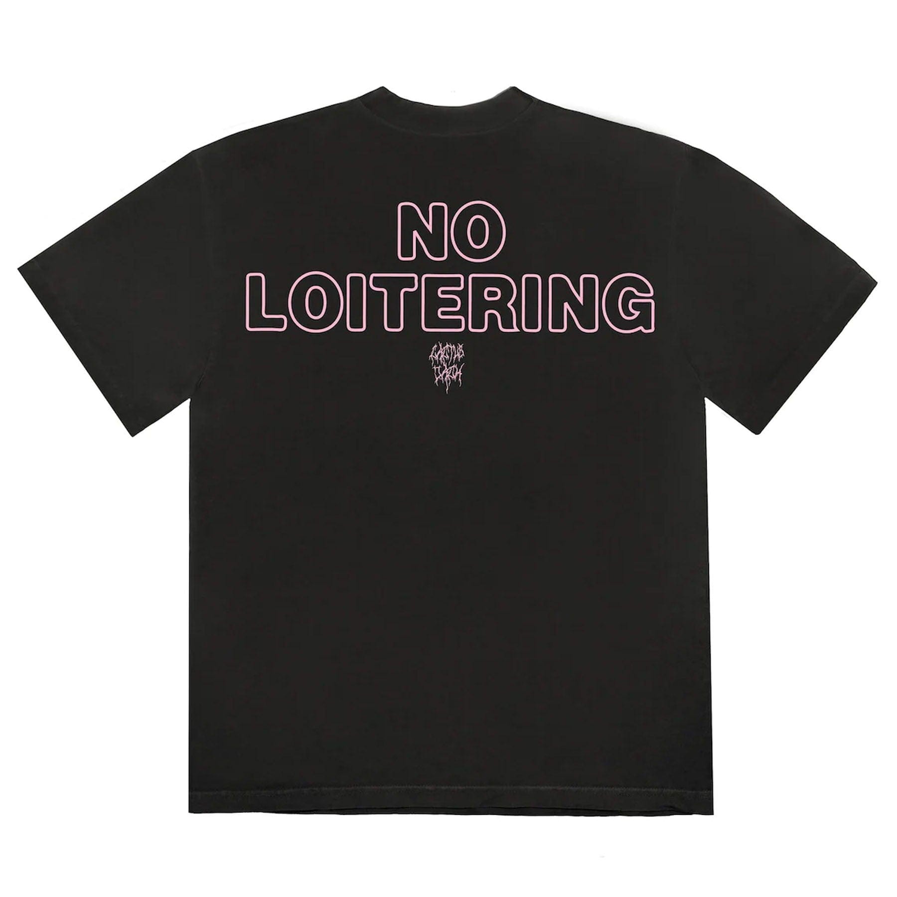 Cactus Jack by Travis Scott No Loitering T-Shirt 'Black'