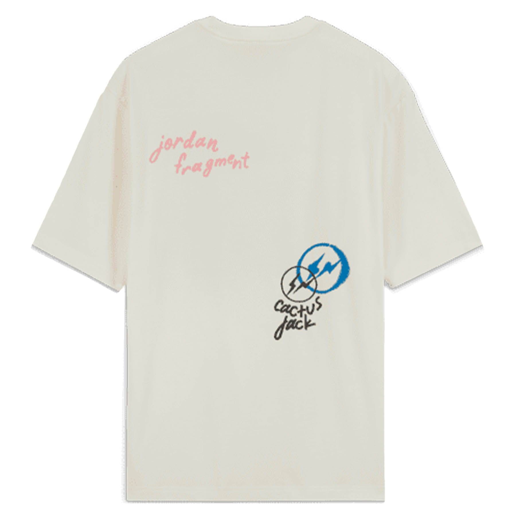 Air Jordan x Travis Scott x Fragment Short-Sleeve Tee 'White'