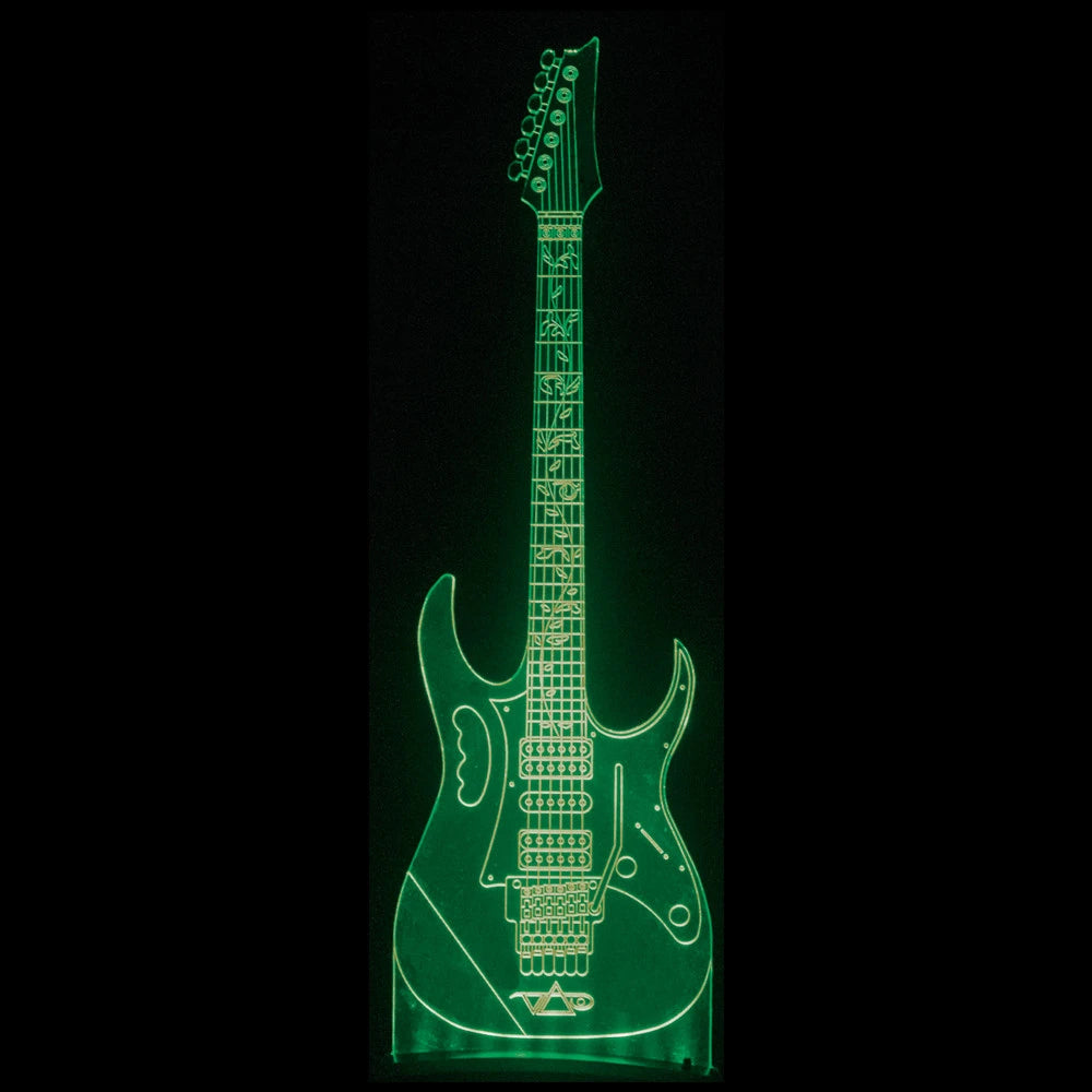 green electric guitar wallpaper