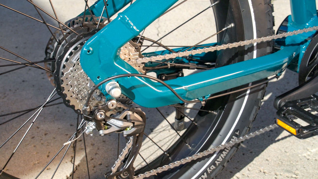 180MM hydraulic disc brakes E-bike | Himiway