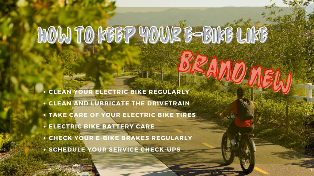 How to keep your ebike new | Himiway