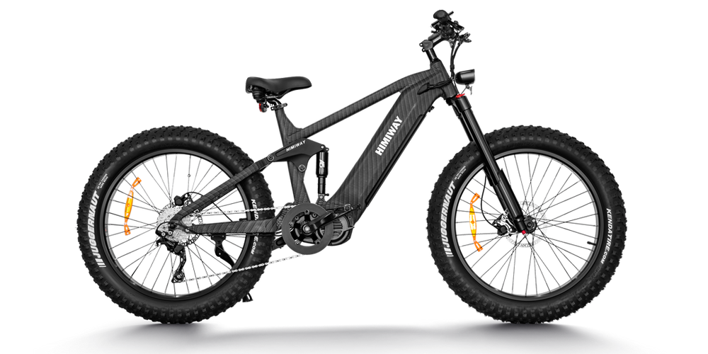 dichtbij Autonoom Smederij Softail Mountain Ebike - 1000W Mid-drive Motor - Himiway Cobra Pro