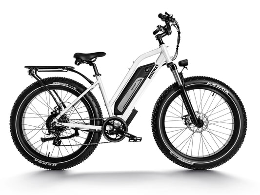 Fat Tire Electric Bike, 60 Miles Single Range