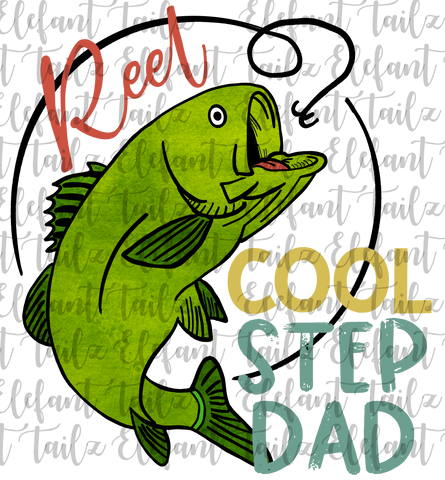 DTF0129- Reel Cool Dad (colorful) – RCAWholesale