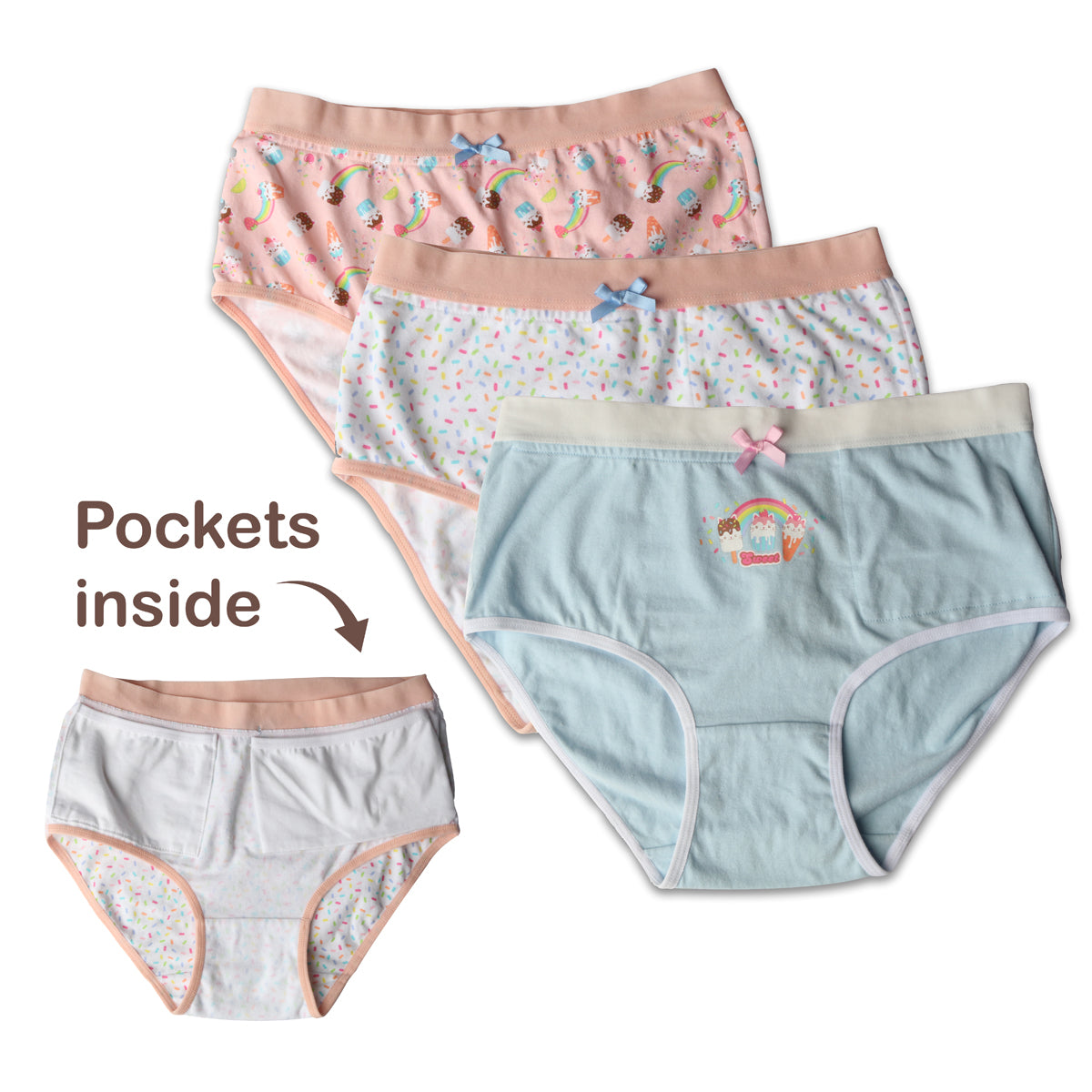 Shop Girls Incontinence Undies | My Private Pocket by Hidden