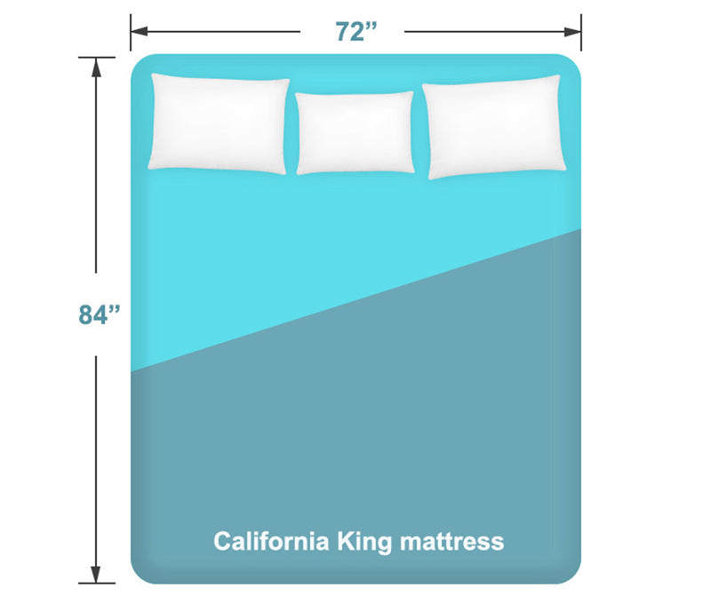 california king mattress dimensions