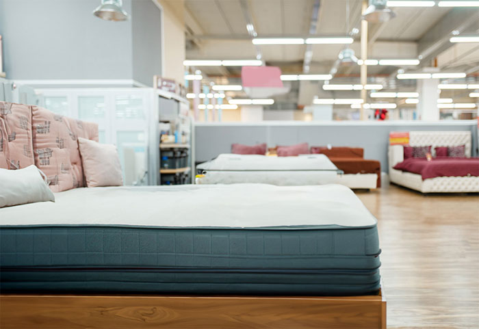 In-store average mattress purchase