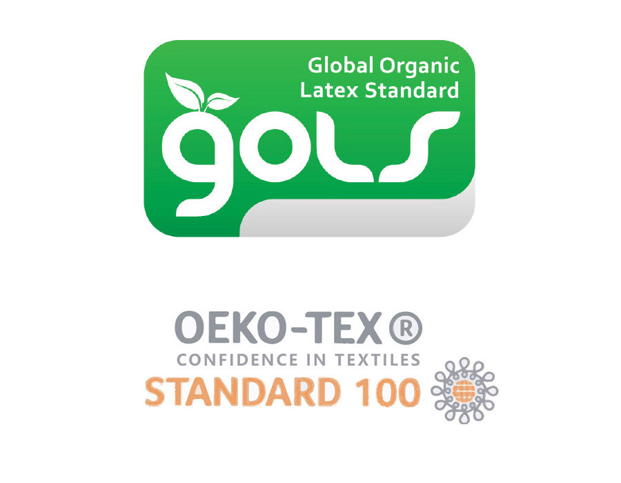 Mattress with GOLS and other eco-friendly certification labels