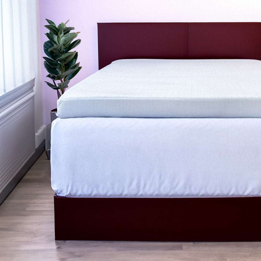 Organic Cotton Mattress Topper - less durable but plush feel - lasts well over a 100 night of sleep