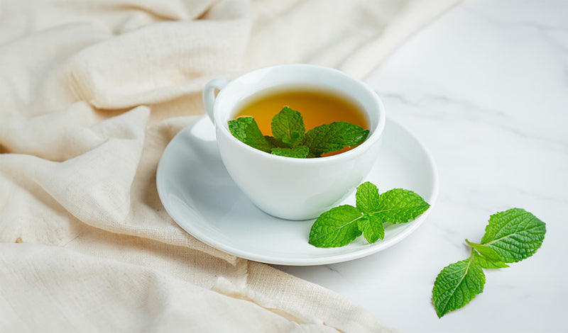 Peppermint Tea to combat sleep deprivation