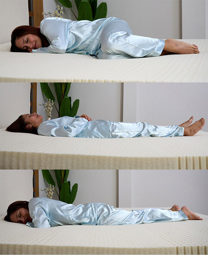 Perfect for all types of side stomach back sleepers sleeping position