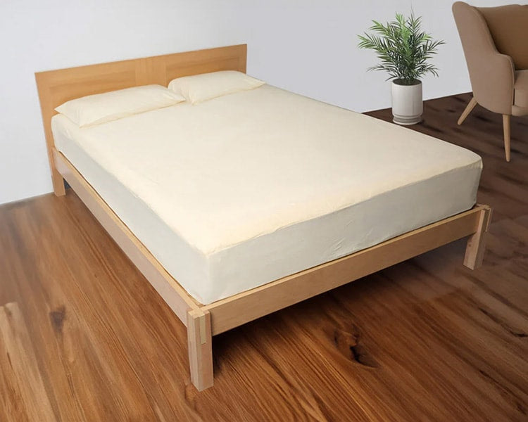 Use a mattress protector for softer mattress - same as on other foam mattresses