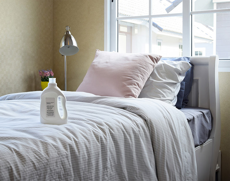 use laundry detergent to keep your mattress fresh