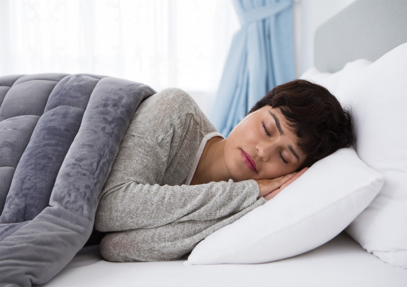 weighted blankets can stimulate the production of serotonin