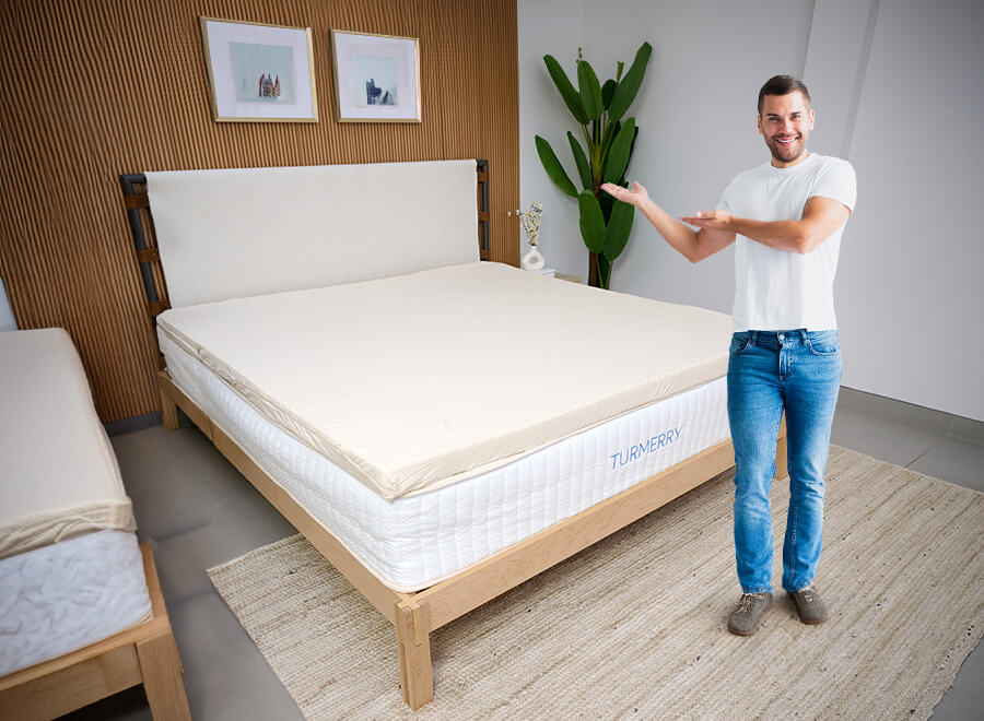 Why Choose a Turmerry Organic Latex Mattress Topper?